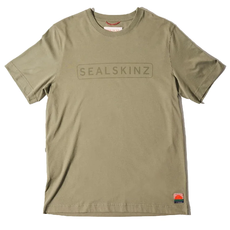 Street Casual Sealskinz Litcham Icon UV Protection Tee Green