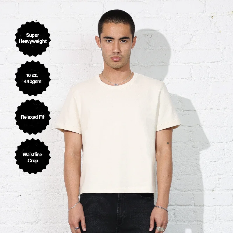 Casual Coats The Larchmont Super-Crop Tee | Heavyweight