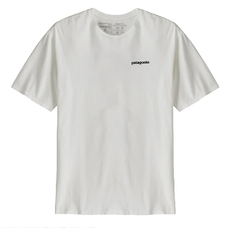 Stylish Hats Patagonia Home Water Trout Organic T-Shirt White