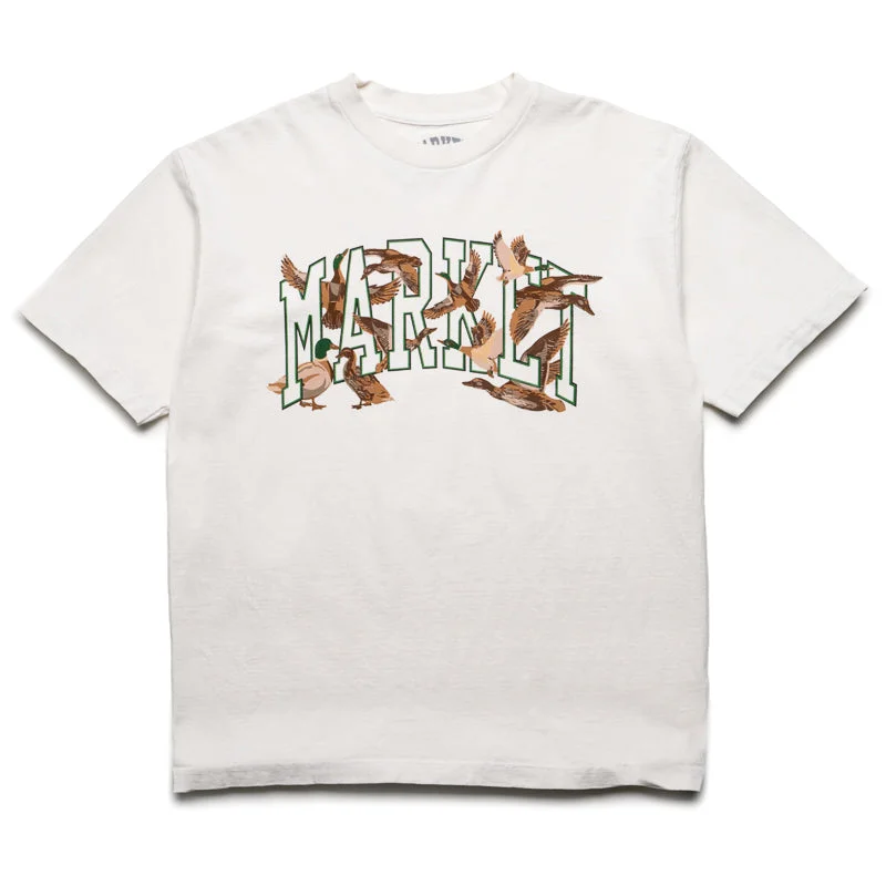 Comfortable And Simple Market Duck Pond Tee - Ecru