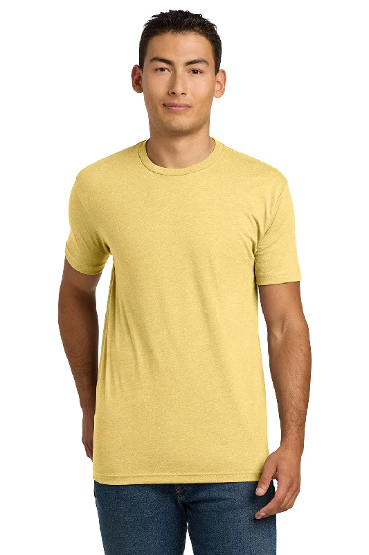 Activewear Gear Next Level Mens CVC Jersey Short Sleeve Crewneck T-Shirt - Banana Cream Yellow