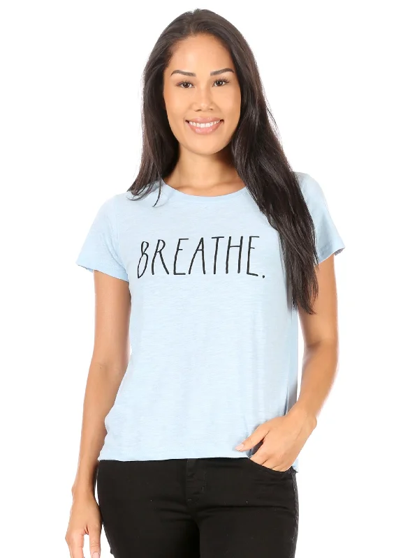 Retro Stripes Women's "BREATHE" Short Sleeve Classic Slub T-Shirt