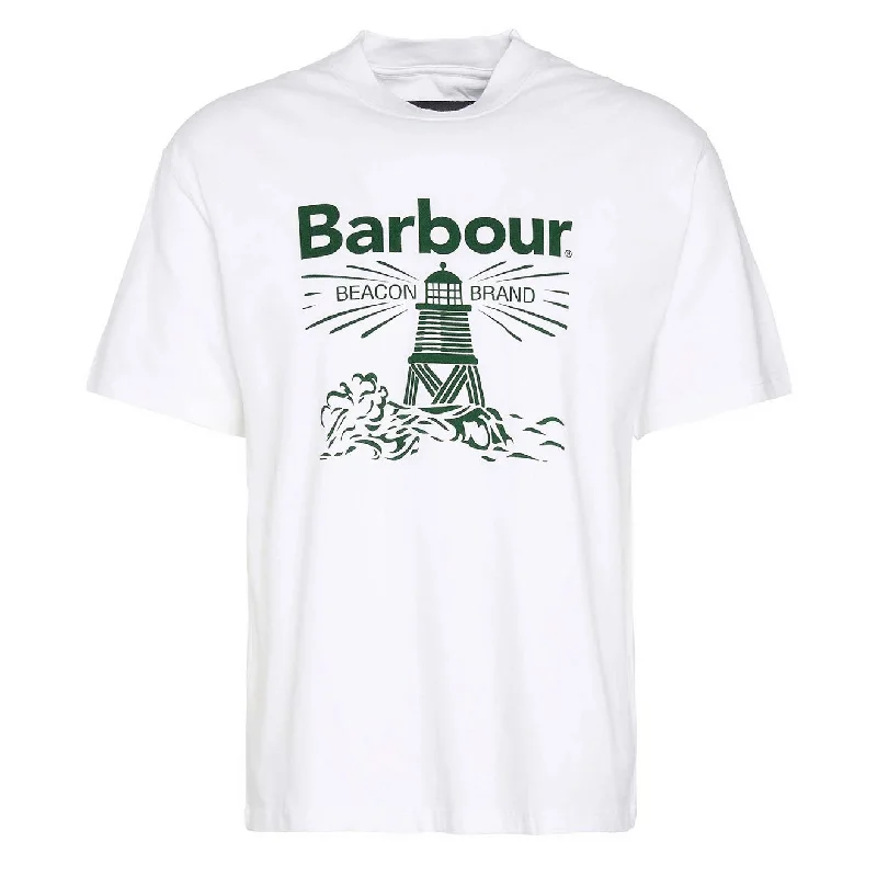 Knit Sweaters Barbour Pell Oversized Graphic T-Shirt White