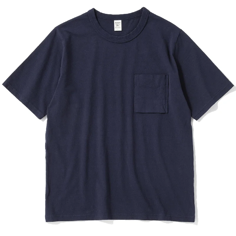 Business Casual Jackman Pocket T-Shirt Navy