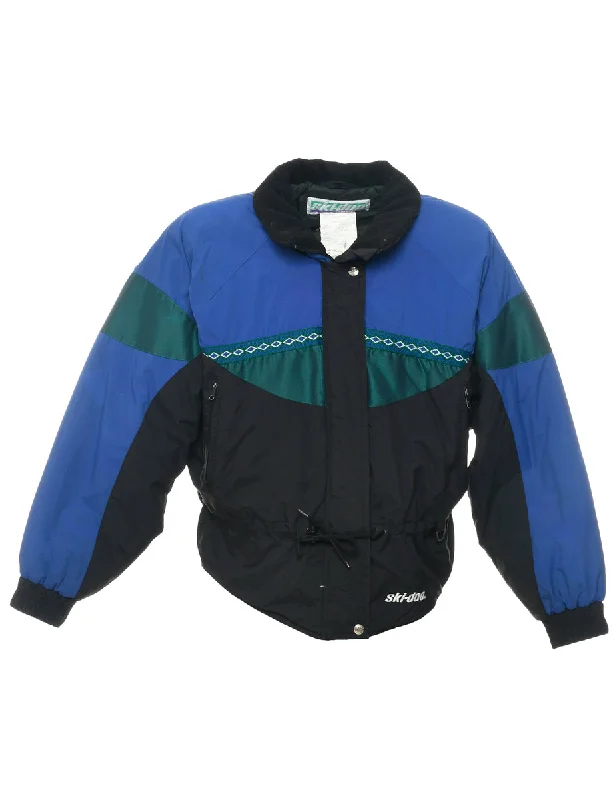 Design And Tailoring Nylon Ski Jacket - L