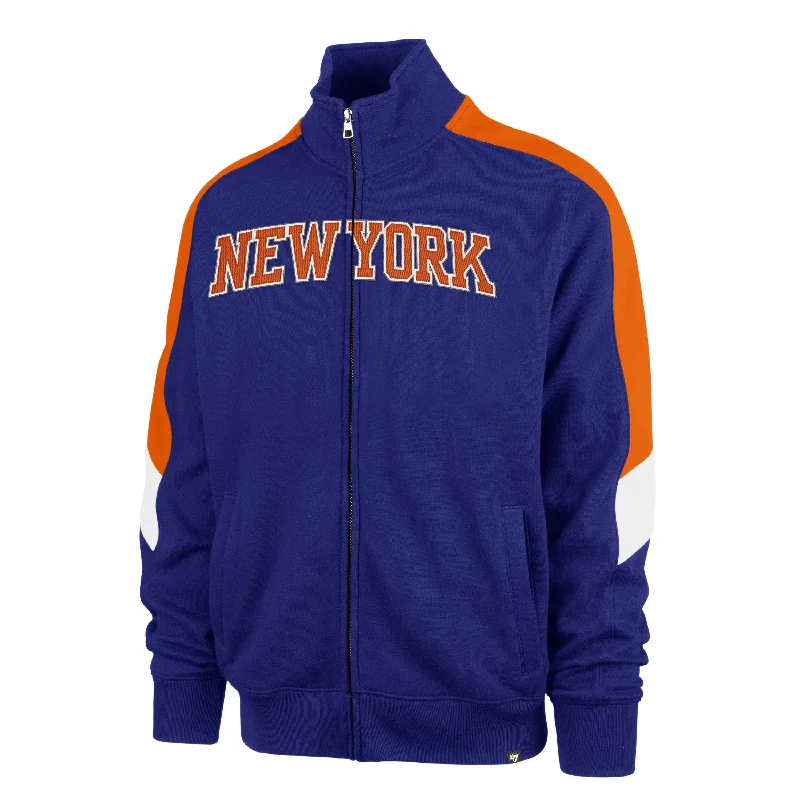 Athletic Wear NEW YORK KNICKS WORDMARK '47 SHOOT OUT TRACK JACKET