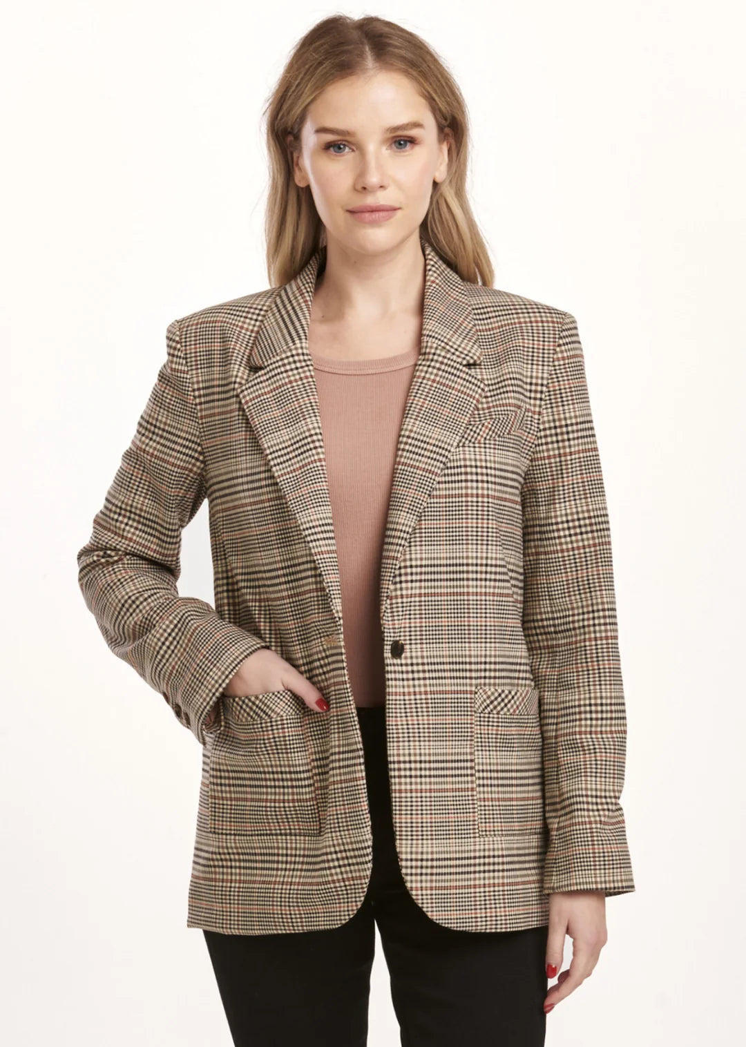 Stunning Fashion Dear John Clyde Blazer Umber