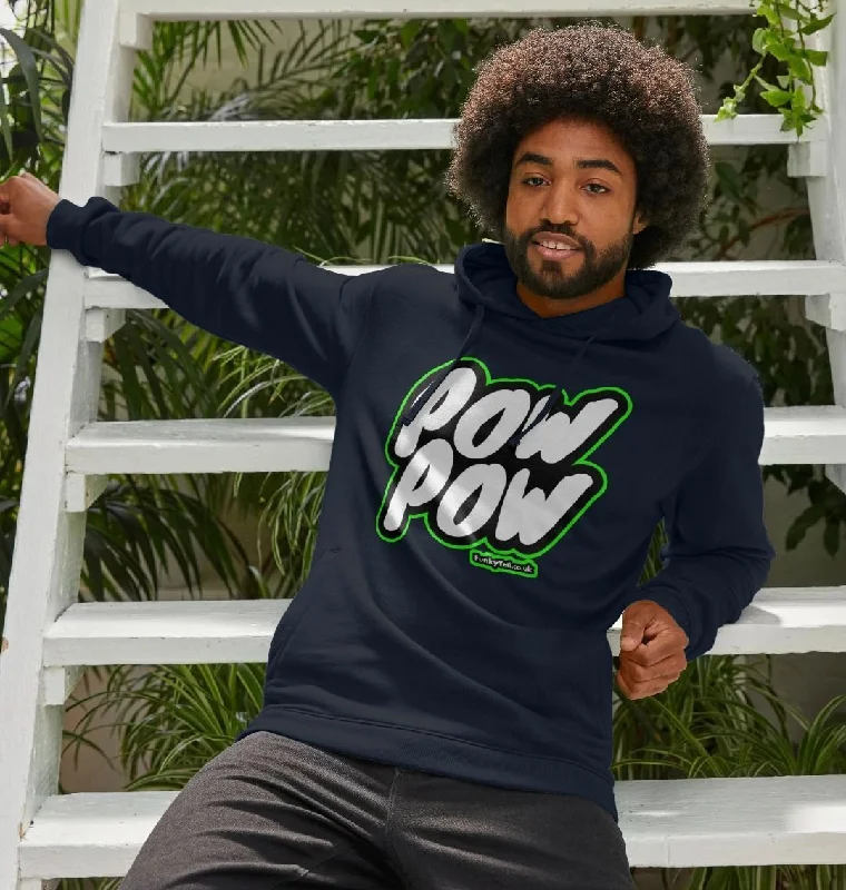 Street Casual Men's Pow Pow Organic Pullover Hoodie