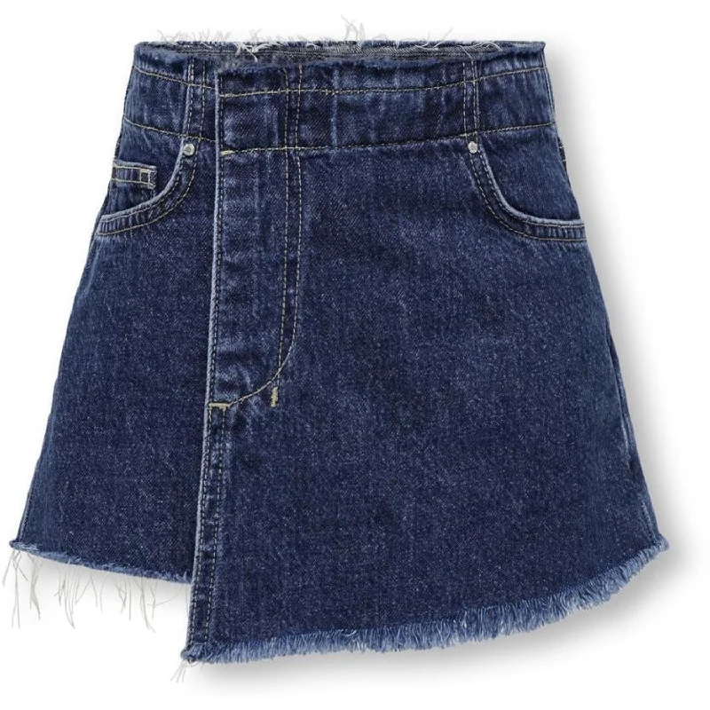 Warm and substantial kids ONLY Medium Blue Denim Viola Denim Shoert