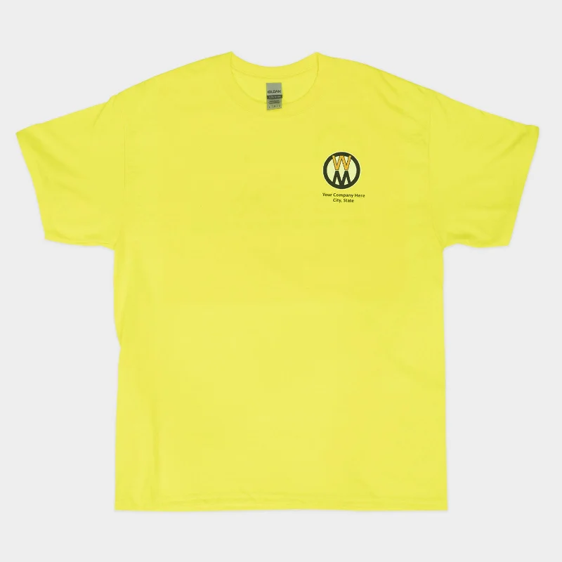 High-quality fabrics High Vis Custom Tee