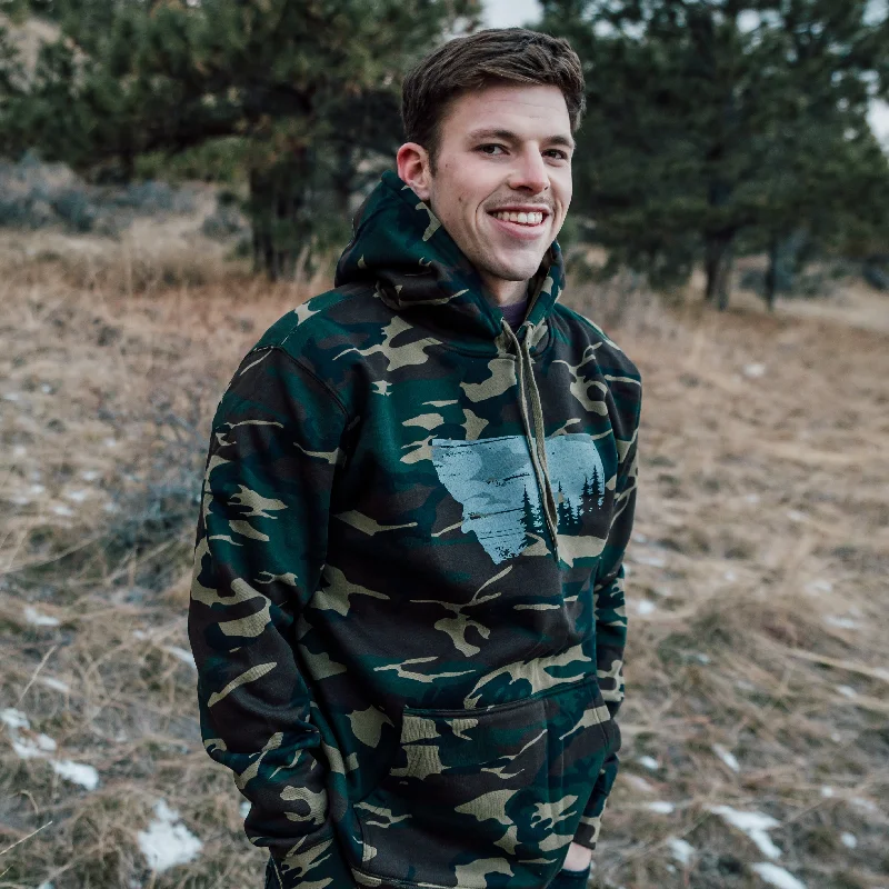 Modern Denim Alpine Forest Camo Heavyweight Hoodie