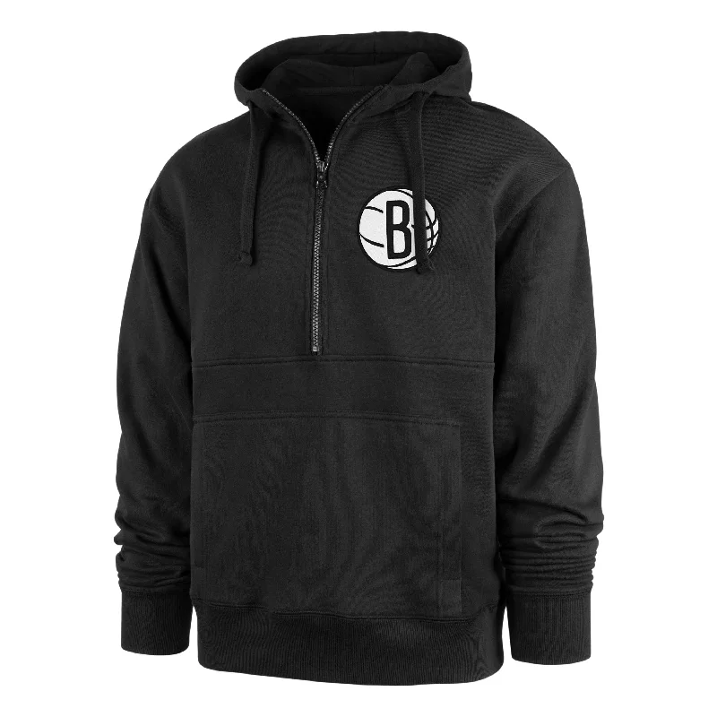 Quilted Jackets BROOKLYN NETS '47 CLOSEOUT HOOD