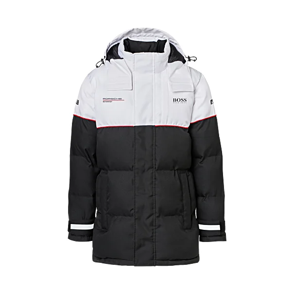 Renaissance Style Porsche Quilted Winter Jacket - Motorsport