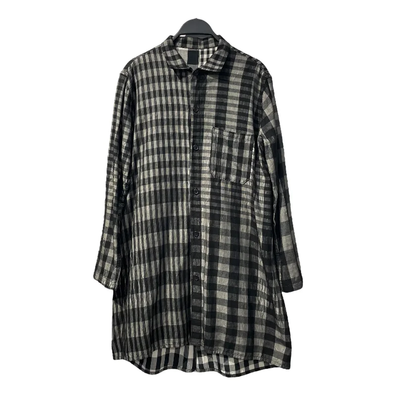 Fashionable and versatile Y's/LS Shirt/1/Black/Cotton/Plaid/YK-B33-033