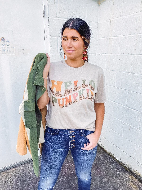 Stunning Fashion Hello Pumpkin Graphic Tee