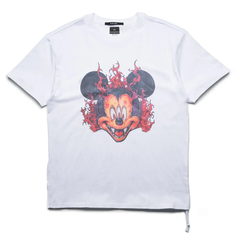 Comfortable Design Ksubi Fuego Biggie Tee - Tru White