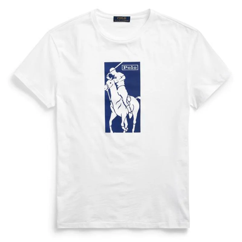 Slim-fit Jeans Polo Ralph Lauren Pony Print T-Shirt White