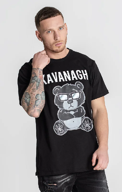 Trendy Blazers Black Mad Bear Tee