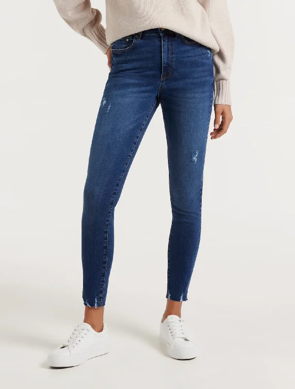 Amazing design Nala Curvy Hi Rise Skinny Crop Jean