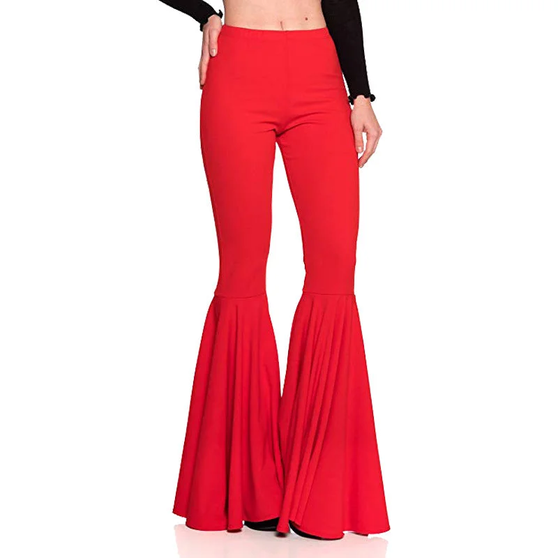 Luxury and fashionable Summer Women High Waist Mermaid Trumpet Pants