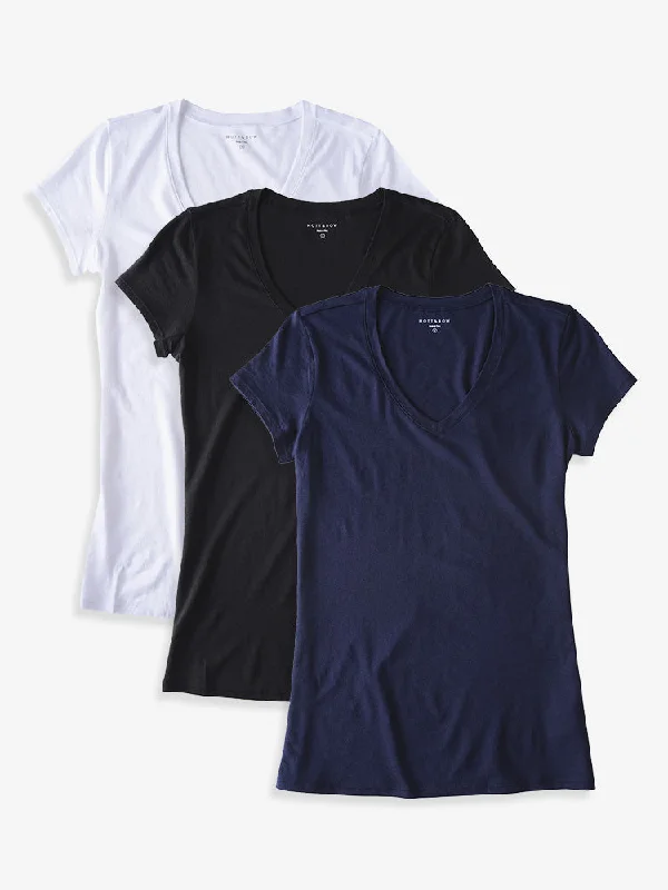 Customized Version Fitted V-Neck Marcy 3-Pack