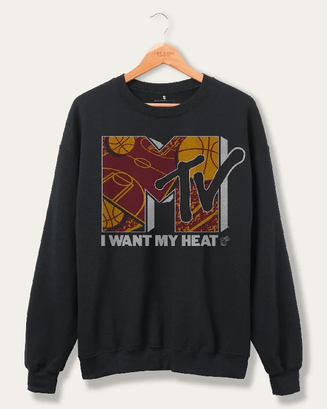 Fashion Vests Heat x MTV I Want My Fan Fleece