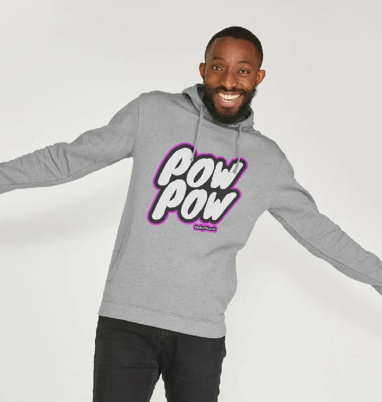 Business Shirts Men's Pow Pow Organic Pullover Hoodie