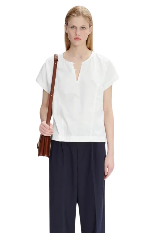 Comfortable And Simple Carmenta Blouse