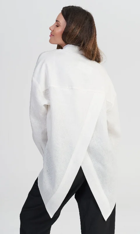 Sweet breath White Sparrow Linen Shirt