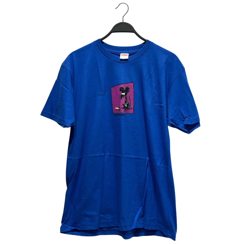 Graphic Tees Supreme/T-Shirt/M/Cotton/BLU/Cigarette Mouse Tee