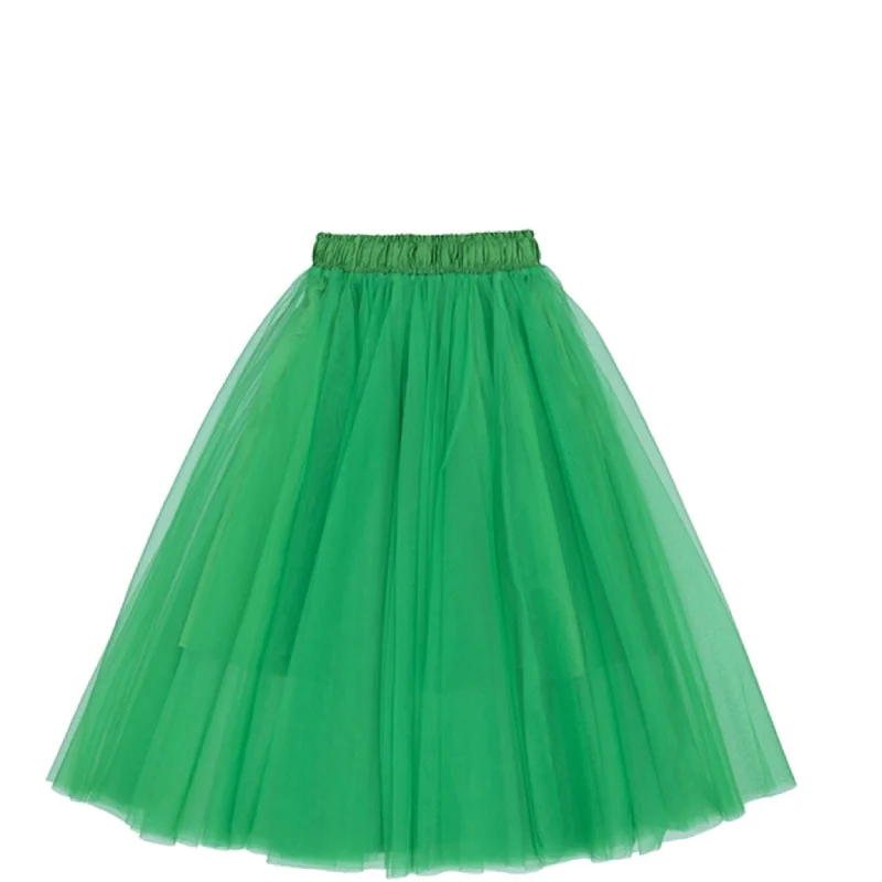 Unique prints The New Bright Green Heaven Skirt