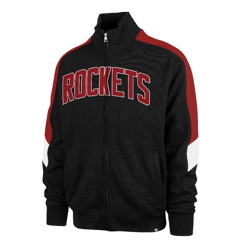 Streetwear Fashion HOUSTON ROCKETS WORDMARK '47 SHOOT OUT TRACK JACKET