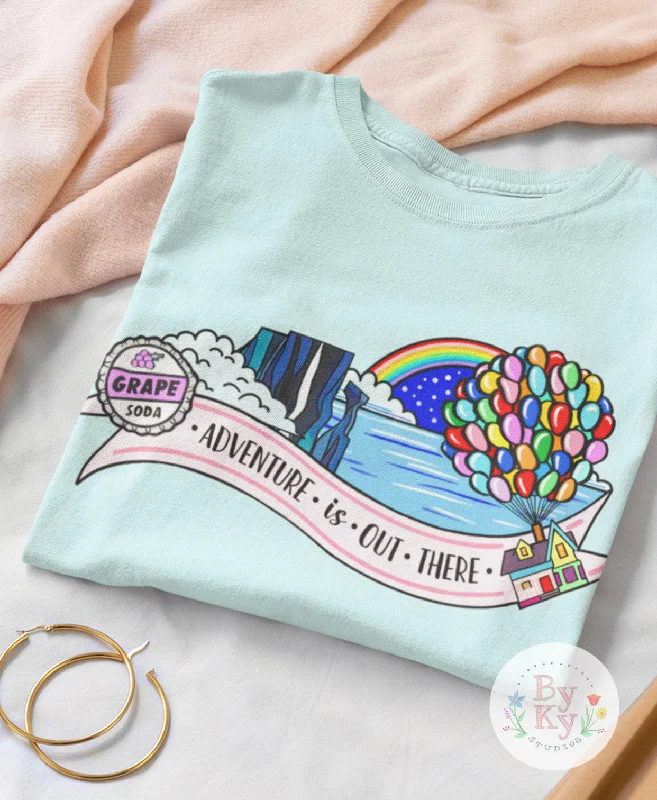 Knitted Design Adventure is Out There Unisex Tee