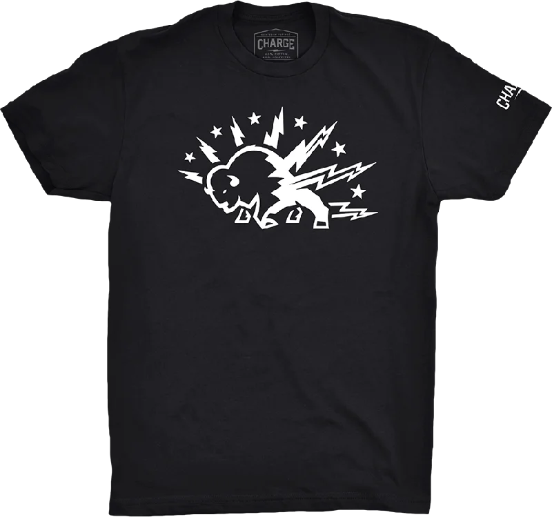 Lazy Style Charge Buffalo The Mark T-Shirt