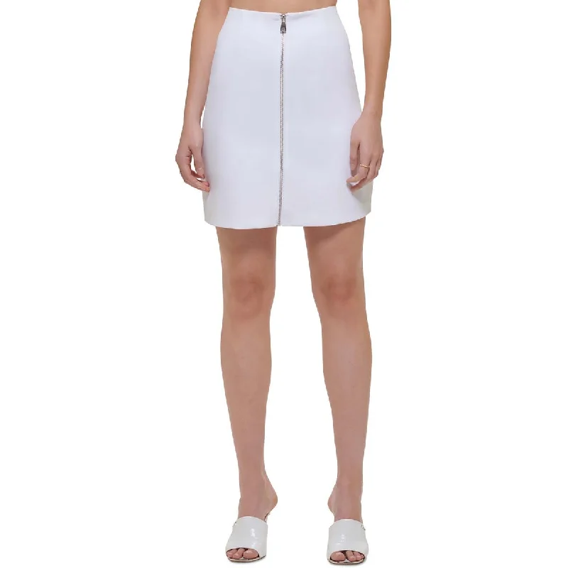 Avant-garde trend DKNY Womens Mini Short A-Line Skirt