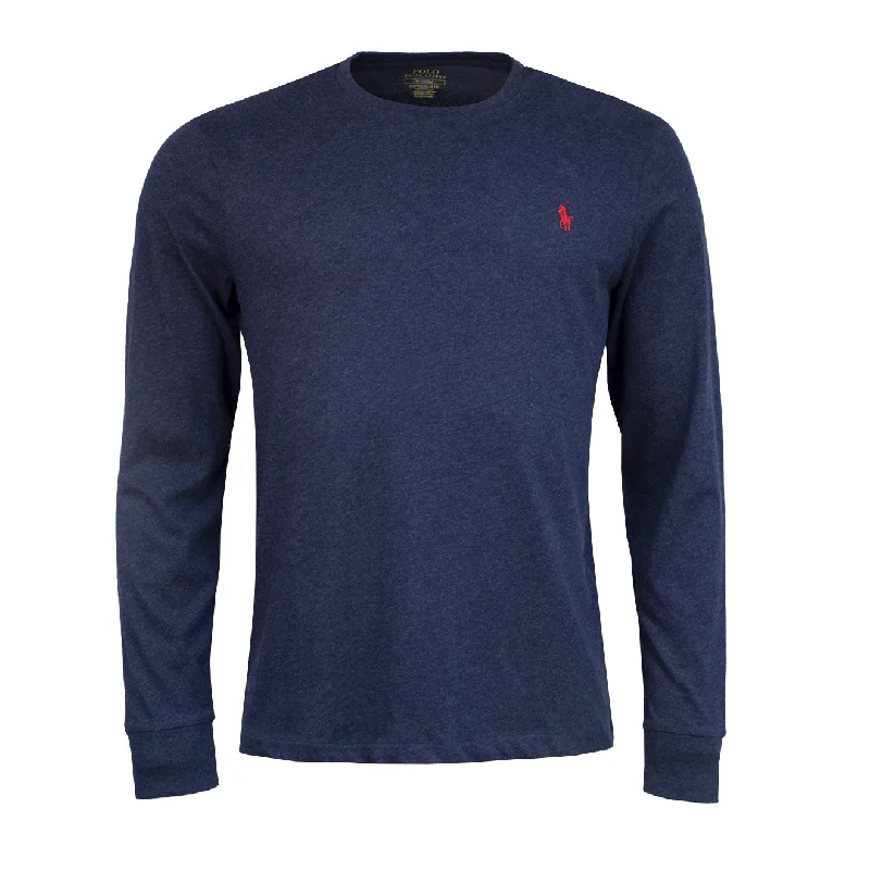 Office Attire Polo Ralph Lauren L/S Classic T-Shirt Navy Heather