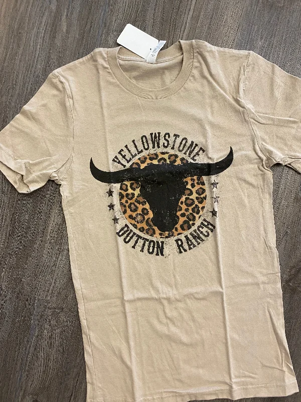 Fashionable And Versatile Yellowstone Graphic Tee