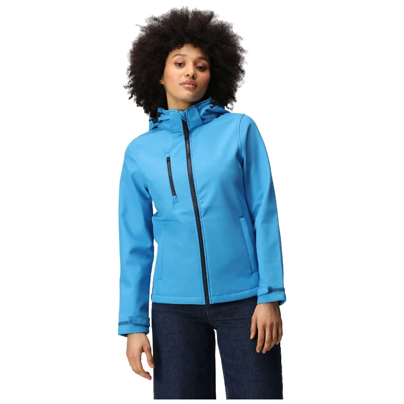 Sports Zipper Style Regatta Ladies Venturer SoftShell Waterproof Jacket