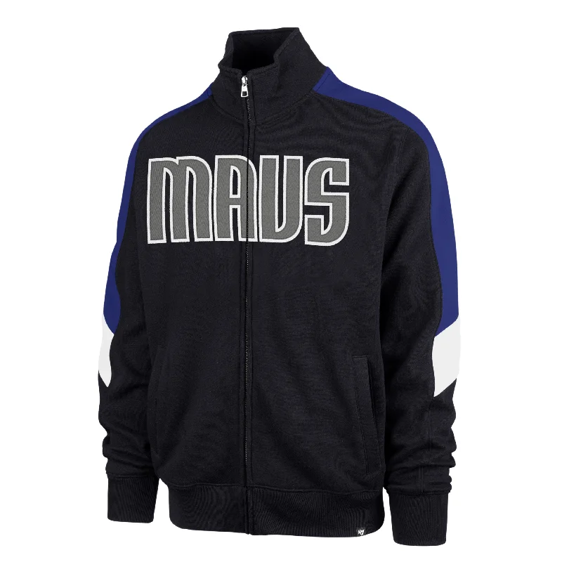 Denim Shirts DALLAS MAVERICKS WORDMARK '47 SHOOT OUT TRACK JACKET