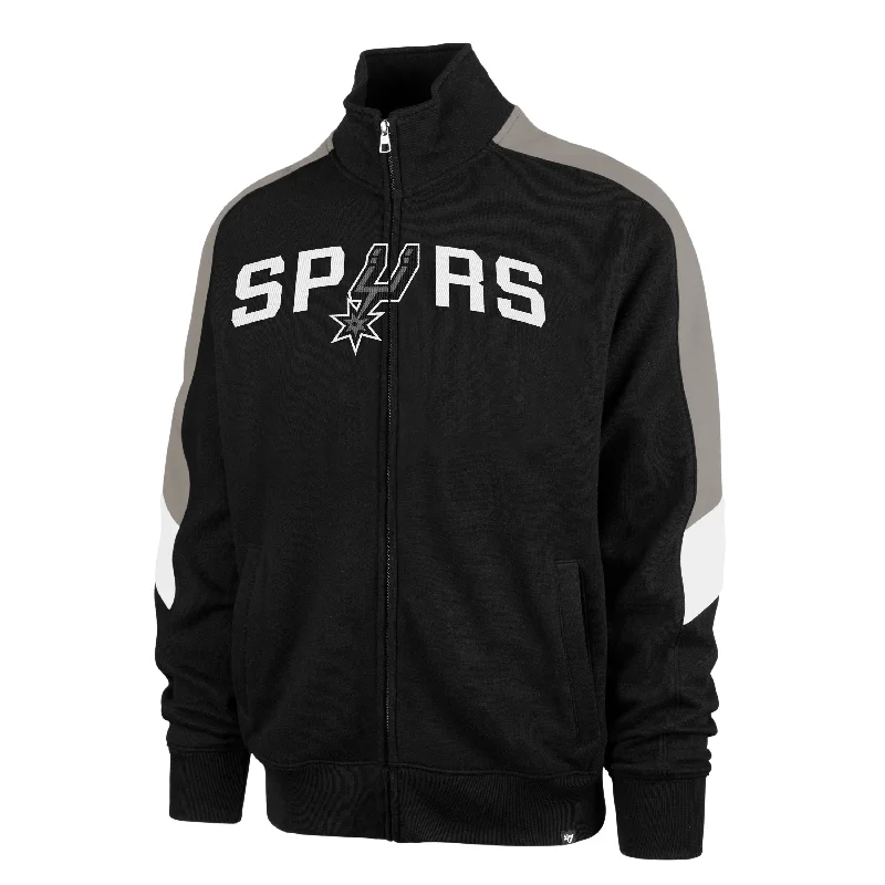 Classic Blazers SAN ANTONIO SPURS WORDMARK '47 SHOOT OUT TRACK JACKET