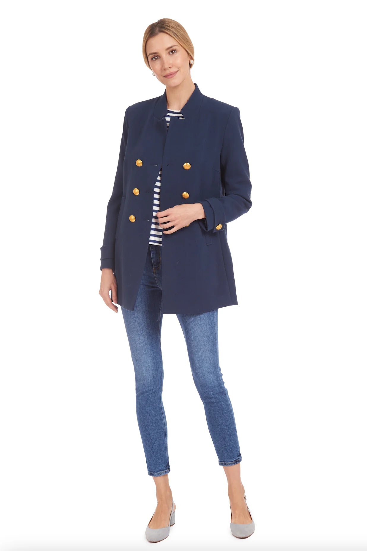 Boutique display Patty Kim Madison Blazer Navy