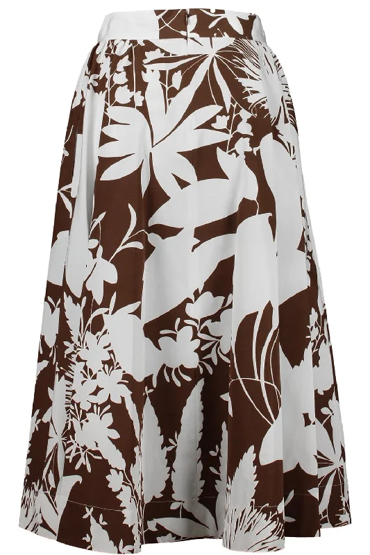 Independent design Shadow Floral Midi Skirt