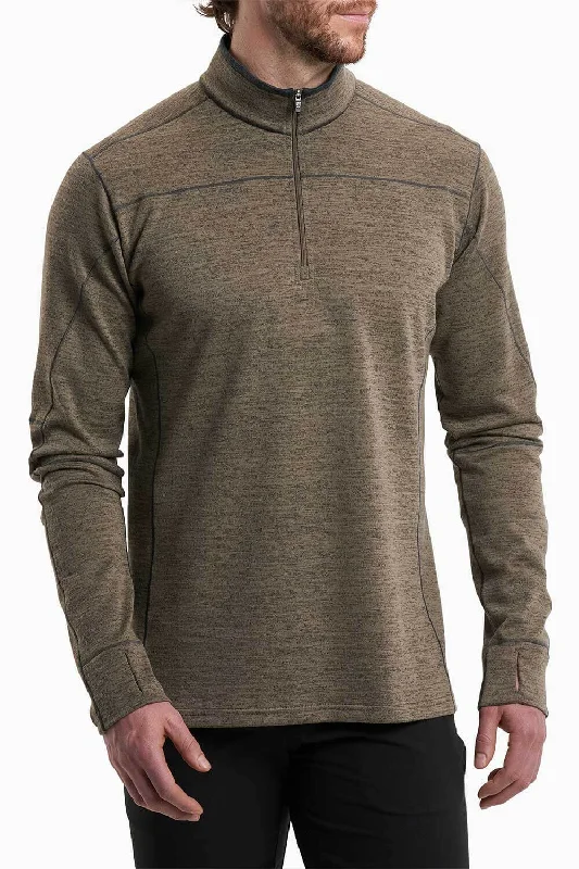 Activewear Gear Kuhl Ryzer 1/4 Zip Pullover for Men in Oatmeal | 3112-OATMEAL