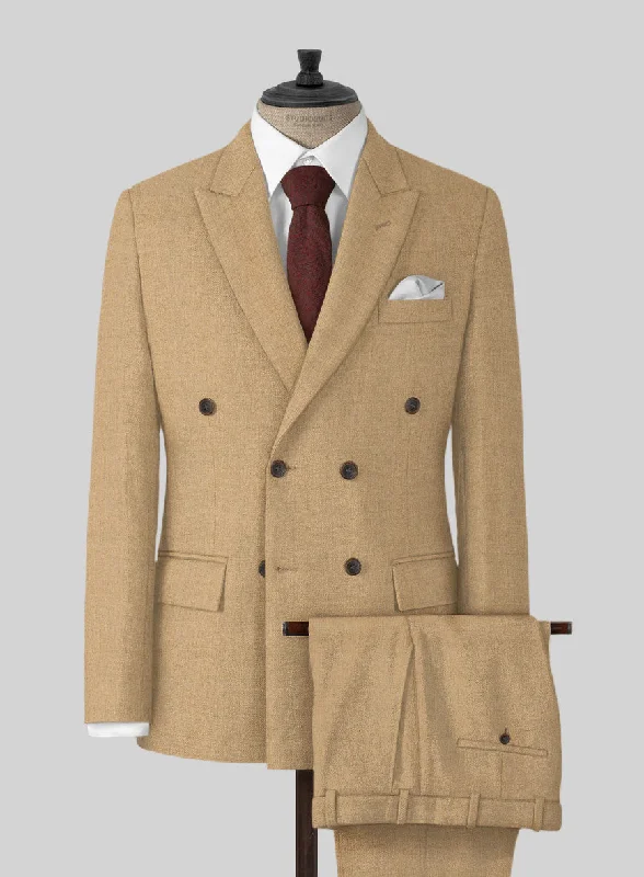 Smart Casual Naples Desert Haze Tweed Suit