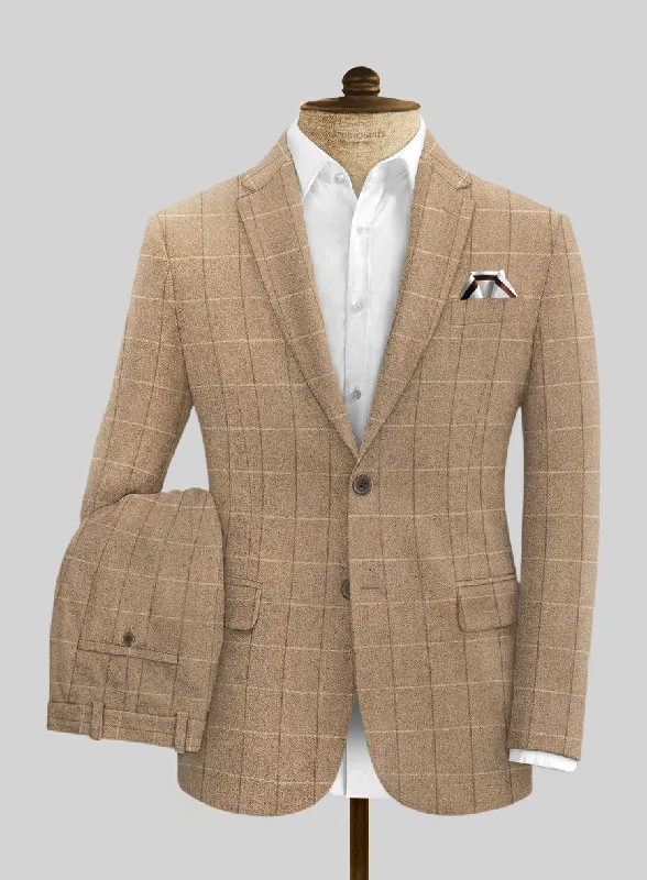 Rugged Jeans Italian Duami Checks Tweed Suit