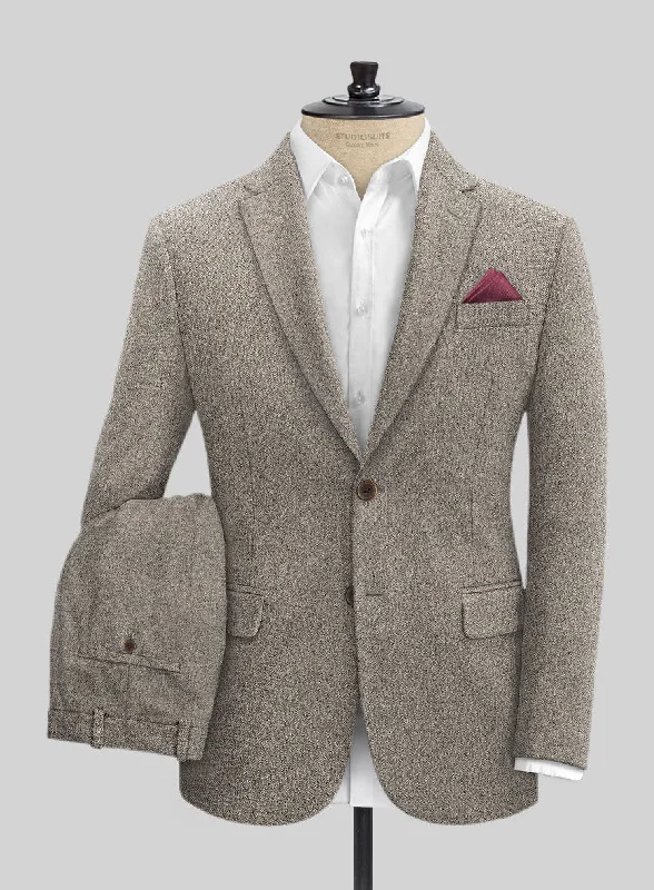 Sports Jackets Light Weight Brown Tweed Suit