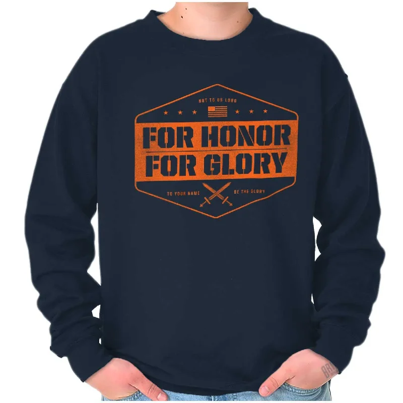 Formal Wear For Honor and Glory Crewneck Sweatshirt