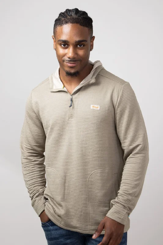 Trendy Sweaters Marsh Wear Sullivan Tech Hoodie for Men in Coriander | MWF1025-CRD