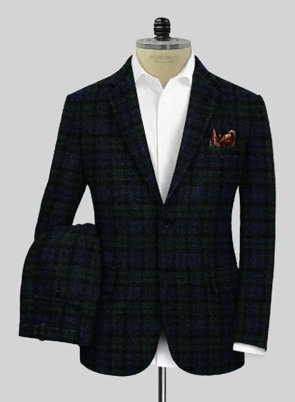 Street-inspired Harris Tweed Yale Tartan Suit