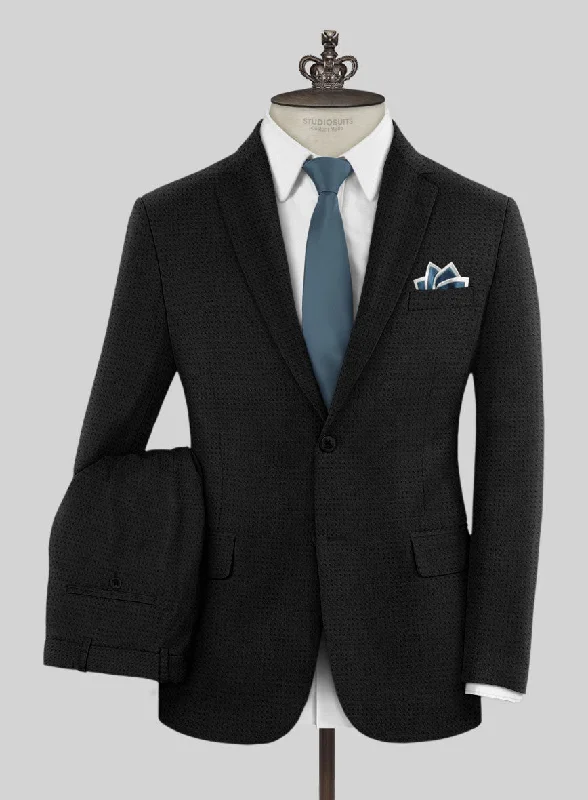 Preppy Style Bristol Ippoli Black Suit